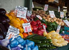 Vegetable stand
