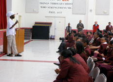 School Roadshow at Bermuda Institute